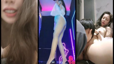 [동양야동] 대만 샤샤오샤이, 혓바닥 내밀어 핥기, 폴댄스 여신, 머리 긁기